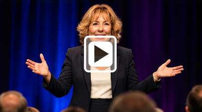 Dr. Kelley speaking on stage